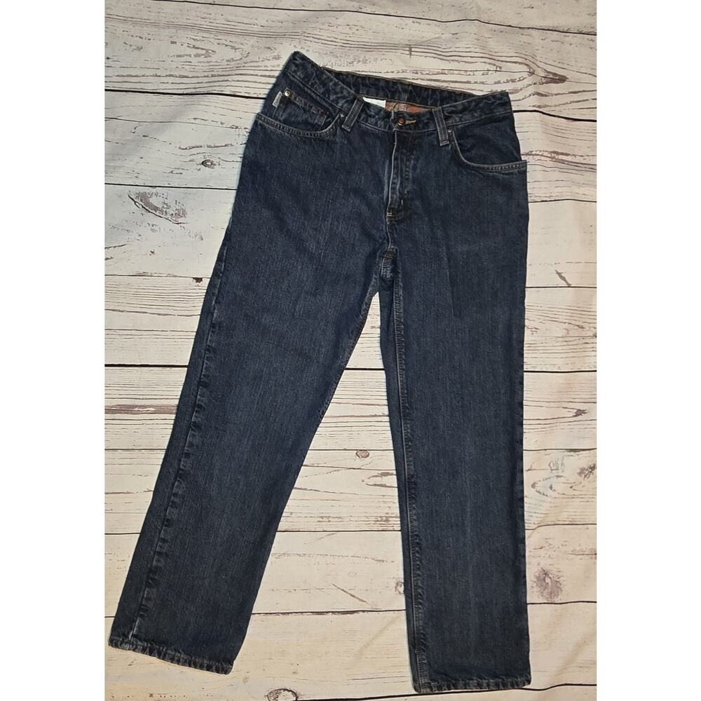 Carhartt BlueJeans Women's 6x30 Flannel Lined Cowgirl Work Relaxed WB172 VIO